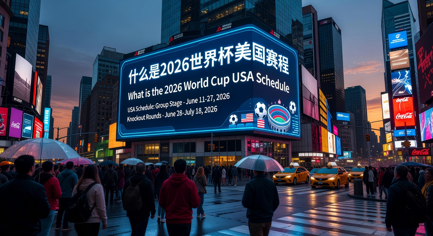 什么是2026世界杯美国赛程