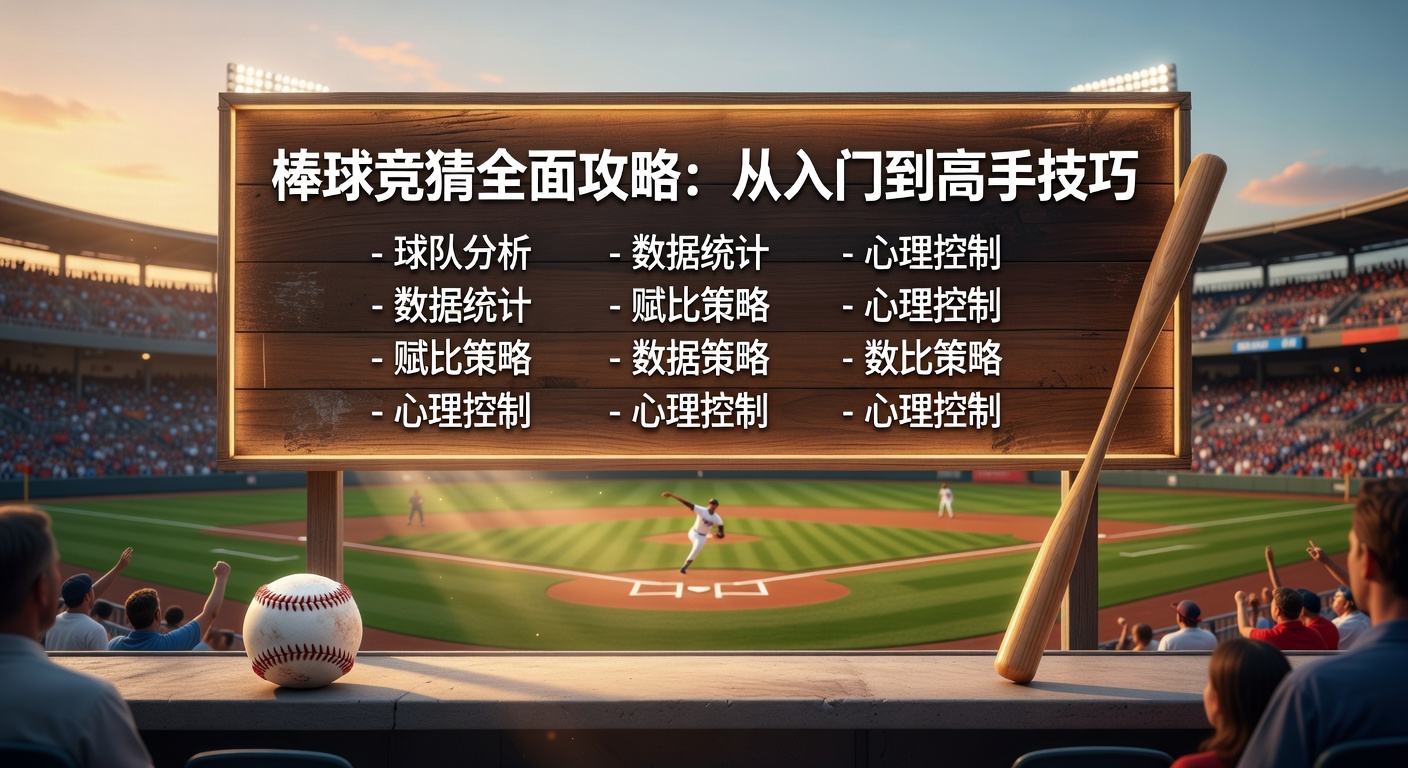 棒球竞猜指南：新手策略与热门赛事分析