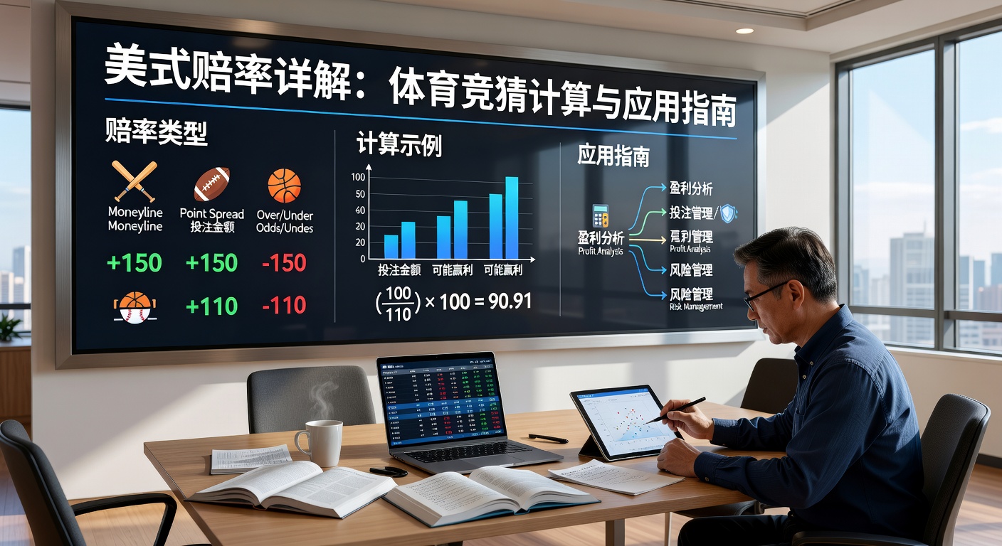 美式赔率详解：American Odds 如何读懂与应用