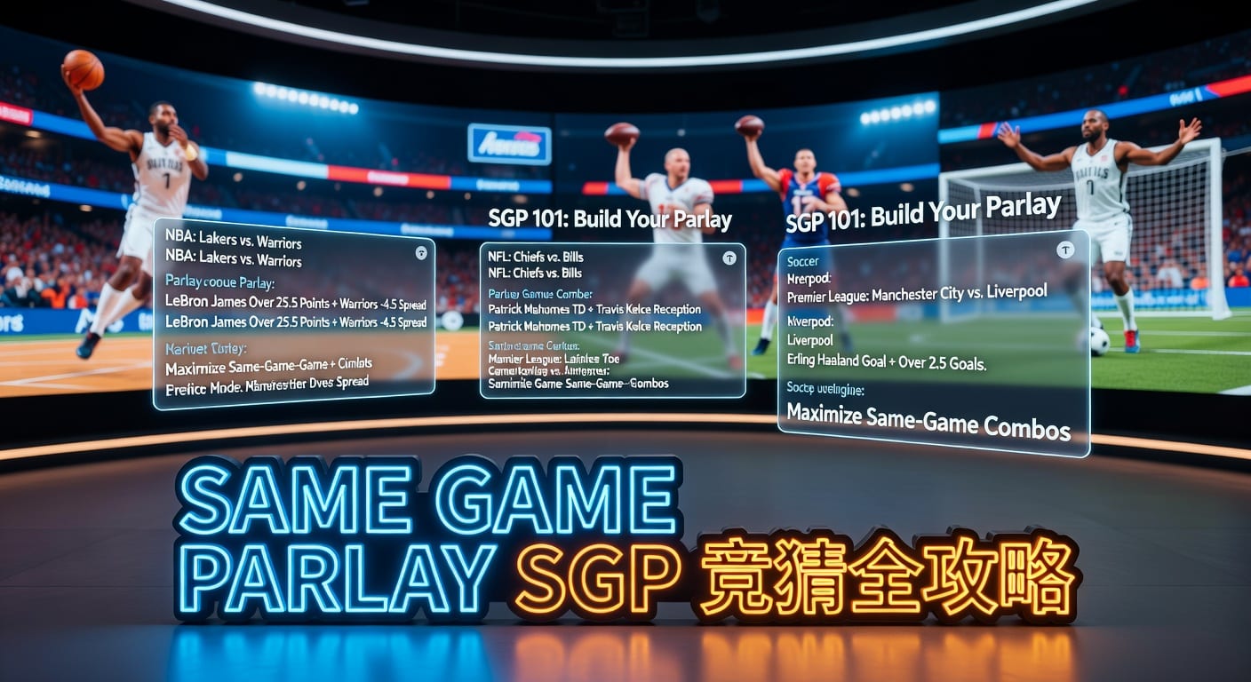 Same Game Parlay SGP 竞猜指南：2026最新技巧